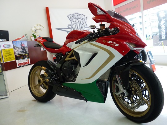 USED BIKE MV AGUSTA F3-800Ago 入荷！